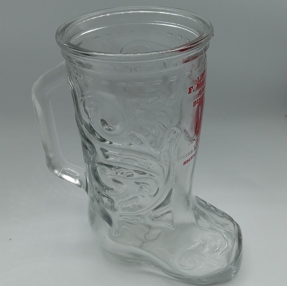 Glass F McLintocks Saloon & Dinning house Berr Mug